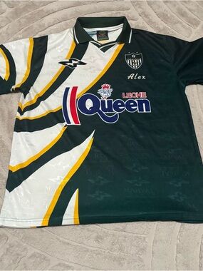 Alacranes Durango Soccer Jersey Queen Carta Blanca Green Mens 2XL